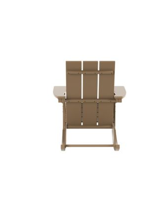 Modern Adirondack Outdoor Rocking Chair