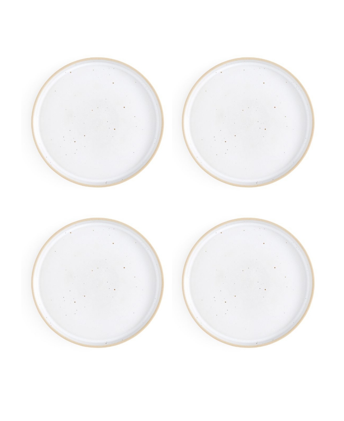 Minerals Dinner Plates, Set of 4 - Aquamarine