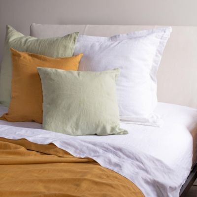 French Linen Flanged Euro Sham