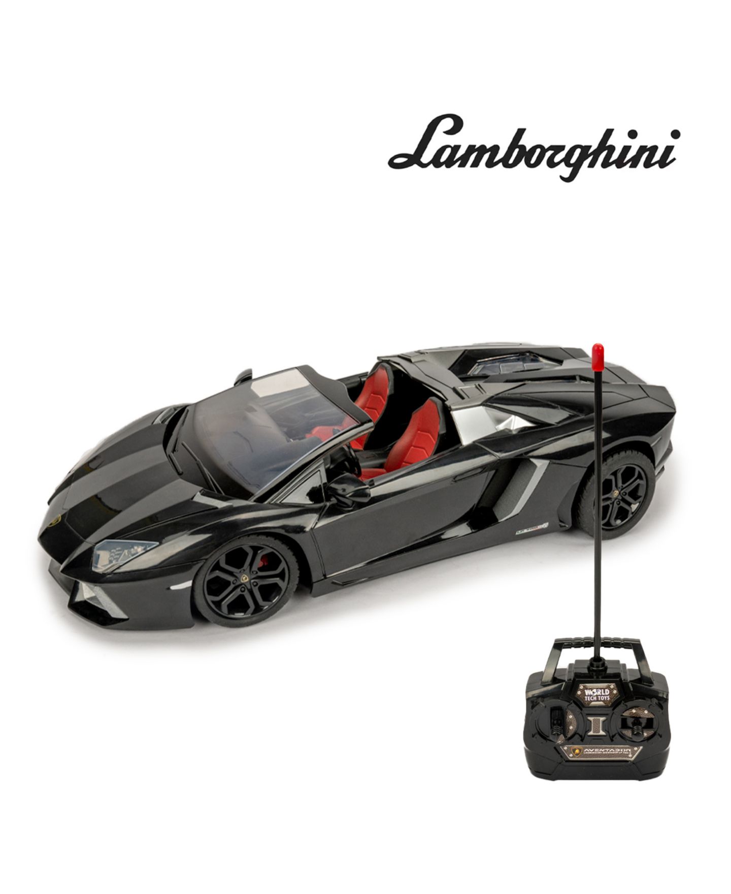 Детская игрушка World Tech Toys Lamborghini Aventador Roadster 1:14 Electric RC Car, цвет: Разноцветный — фото 3