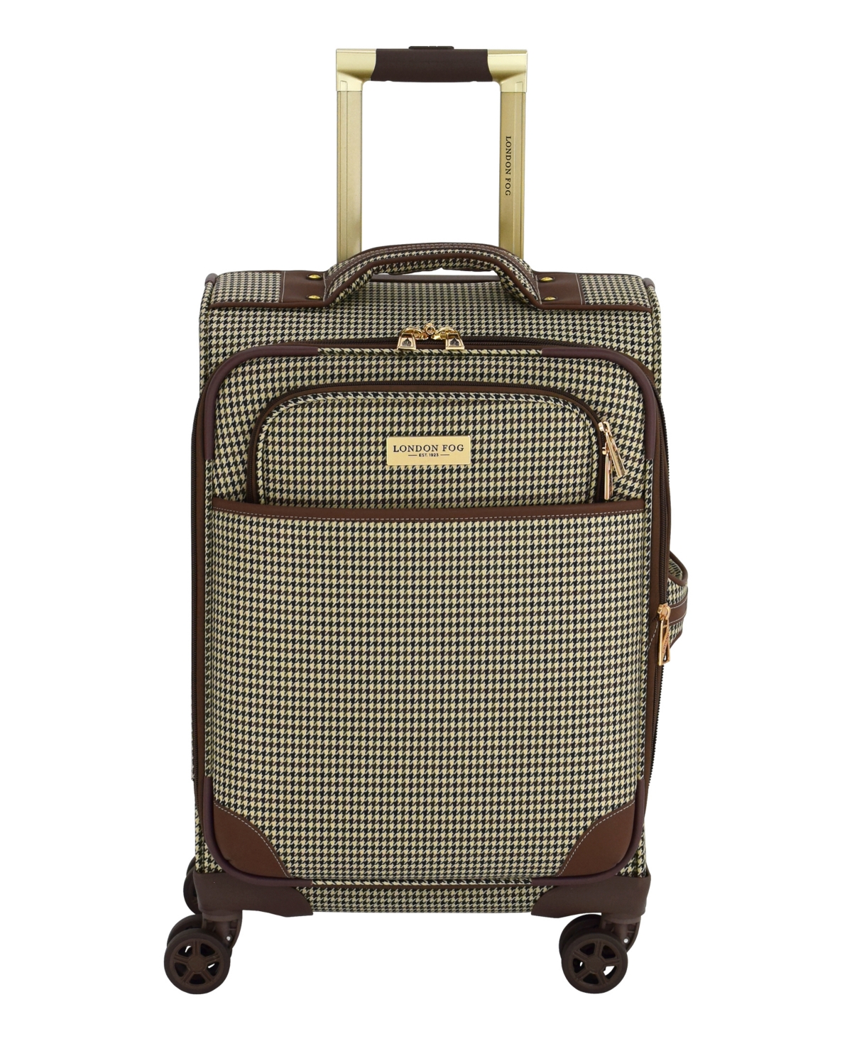 London fog olive houndstooth discount