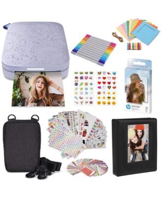 Sprocket Portable 2x3" Instant Photo Printer & Accesories Starter Bundle