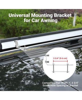 Universal Mounting Hardware Bracket Accessories Kit for Car Awning Shelter