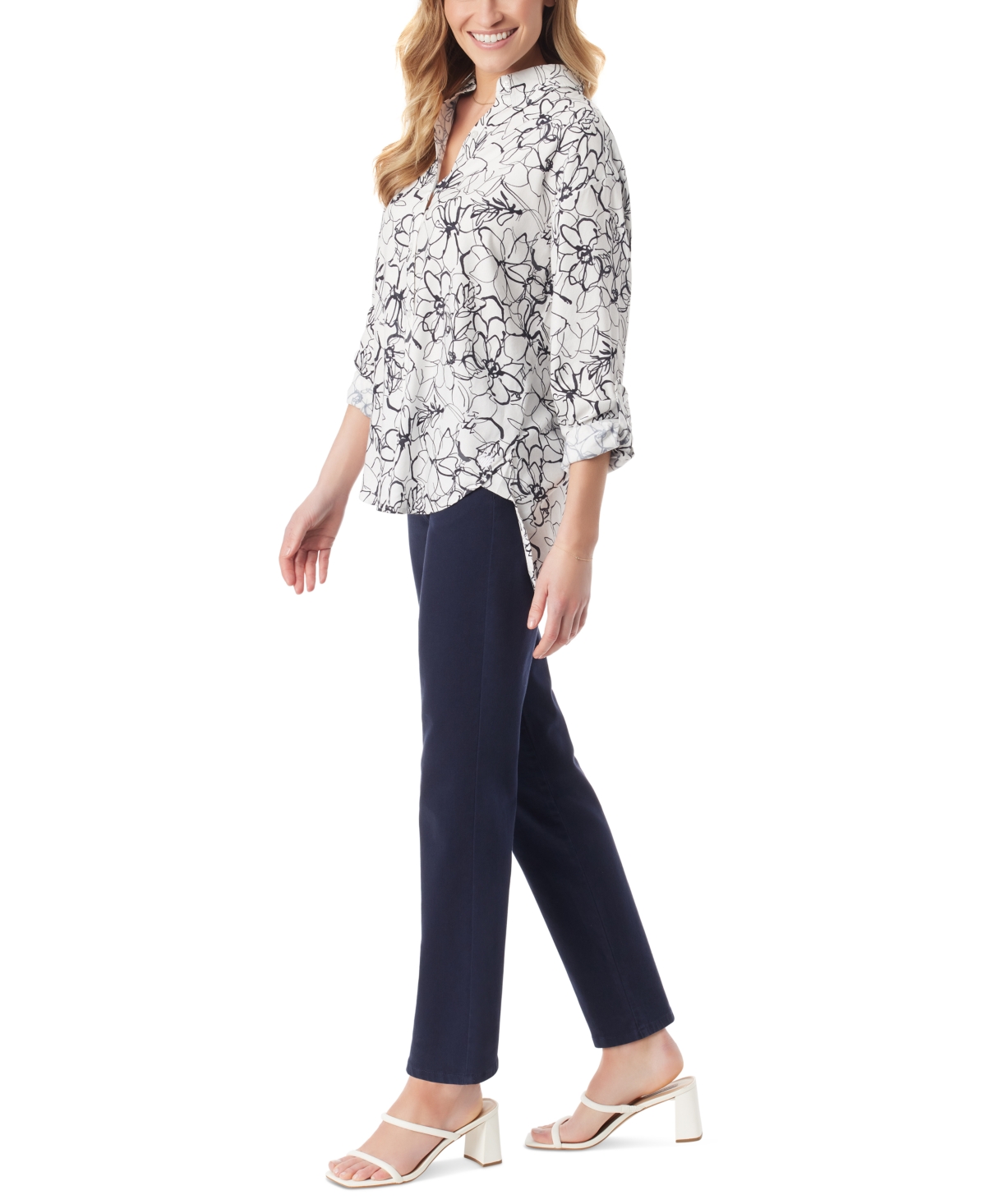 Gloria Vanderbilt Women's Amanda Button-Front Shirt