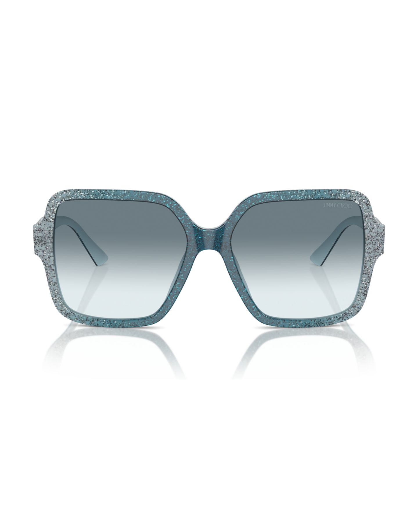 Женские солнцезащитные очки Jimmy Choo Sunglasses, JC5005, цвет: Синий градиентный — фото 2