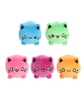 Mini Meowchi Surprise Plush Tasty Peach Enchanting Plush Toy Multicolor 3.5"