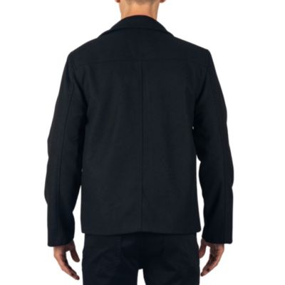 Men's Grant 28" Open Bottom Jacket Wool Blend JD Bomber Zippered Jacket