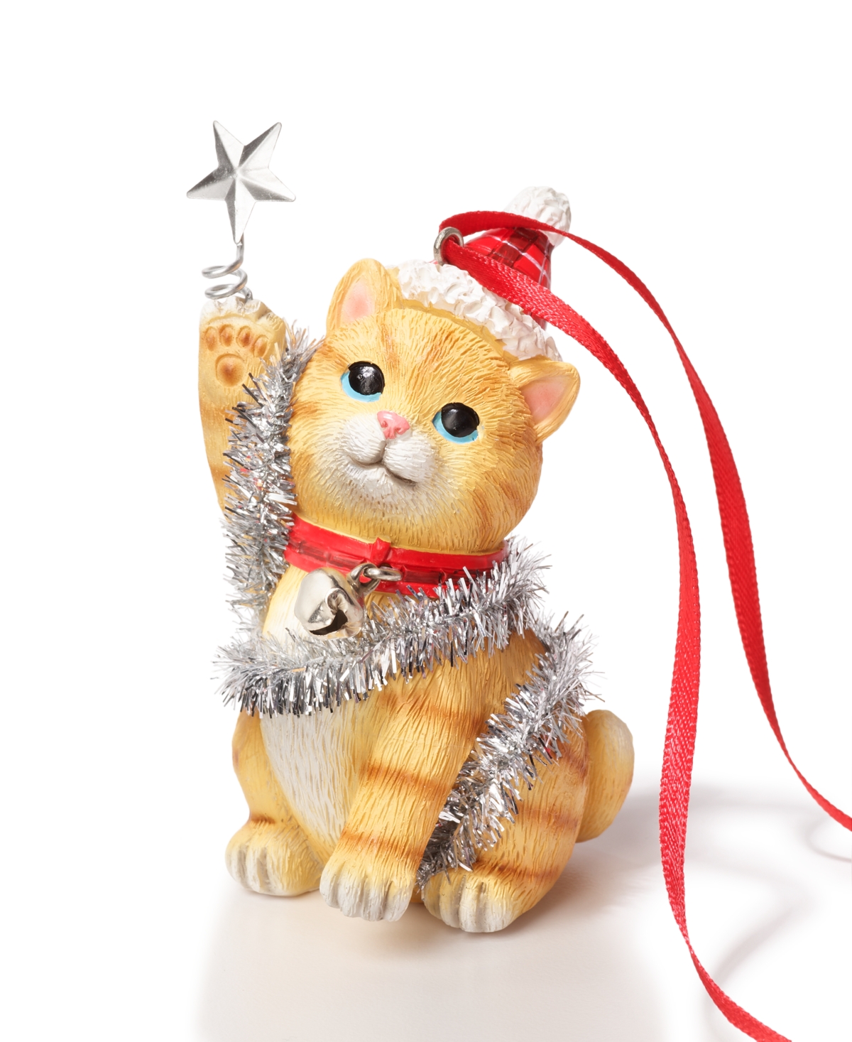 Holiday Lane Pets Orange Cat Ornament, Exclusively at Macy's