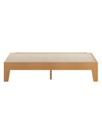 Eduardo Platform Bed Frame, Solid Wood Platform Bed Frame With Slatted Support, No Box Spring Needed