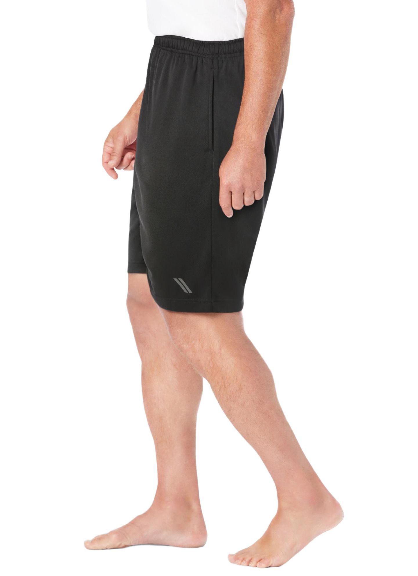 Мужские шорты KingSize KS Sport Power Wicking, цвет: Чёрный — фото 2