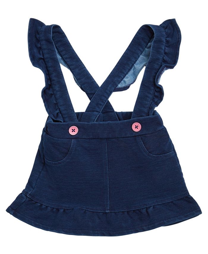 GUESS Baby Girl Bodysuit and Knit Denim Skirtall Set Macy's