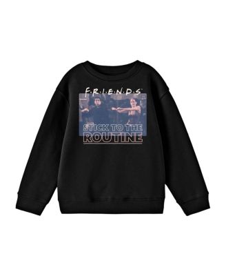 Boys TV Show Stick To The Routine Black Long Sleeve Shirt