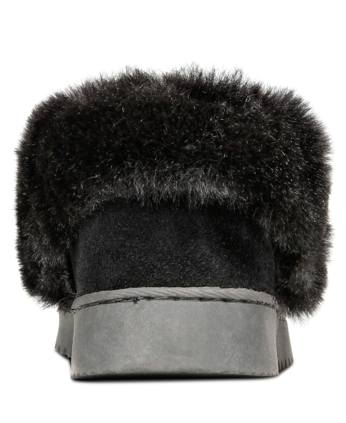 Style & Co Women's Lolaa Cozy Clog Slippers, Created For Macy's In Black
