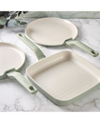 Balance 3Pc Non-stick Ceramic Specialty Cookware Set, Recycled Aluminum