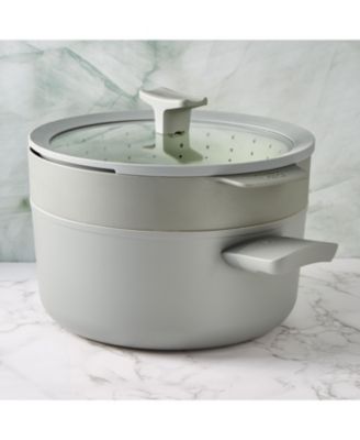 Balance 3Pc Non-stick Ceramic Steamer Set, Recycled Aluminum