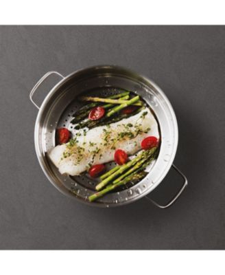 Graphite 3Pc Recycled 18/10 Stainless Steel Steamer Set