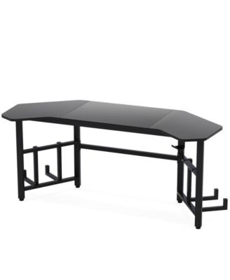 Tribesigns Gaming Desk, Ergonomic Gaming Computer Desk, 66.5 inch Large ...