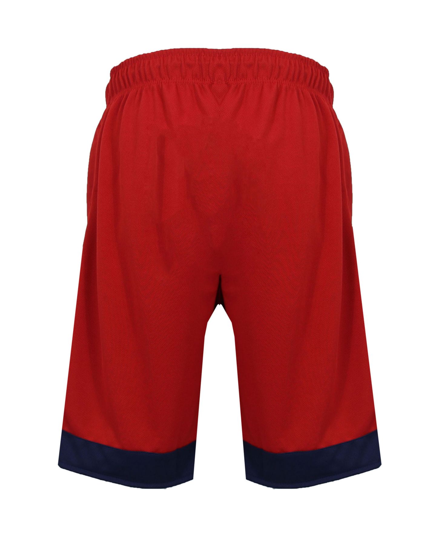 Мужские шорты Galaxy By Harvic Premium Active Moisture Wicking Workout Mesh Shorts With Trim, цвет: Чёрный / Красный — фото 9