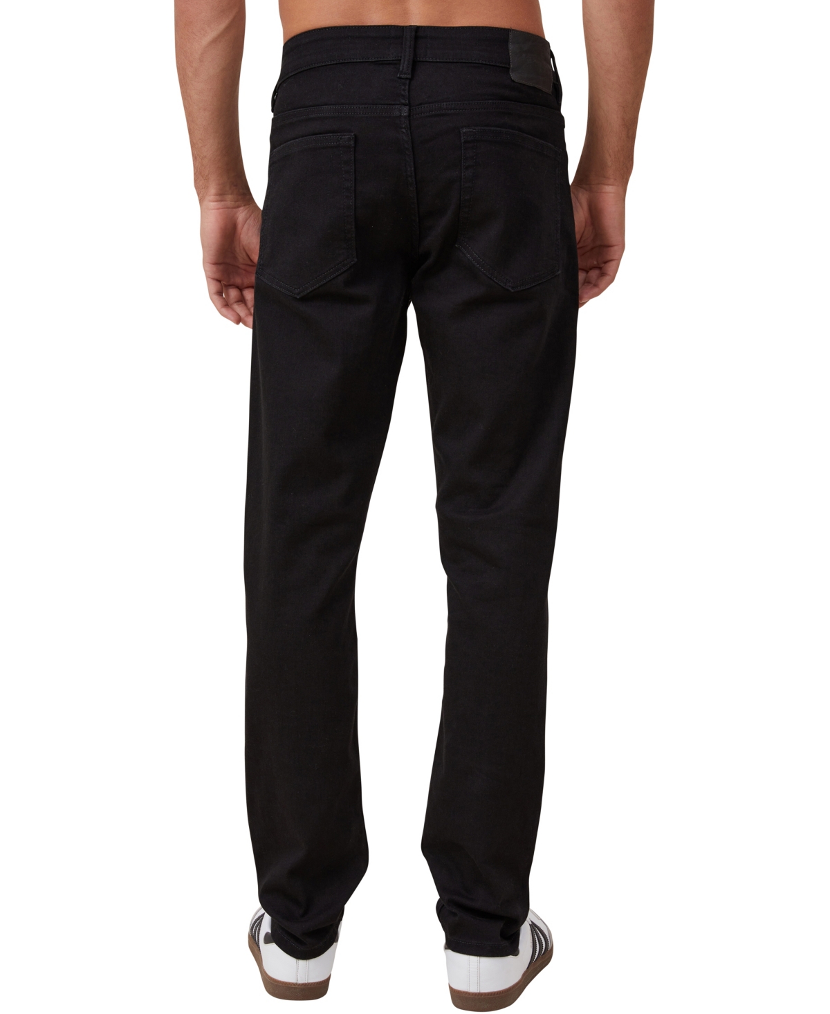 Shop Cotton On Men's Slim Tapered Jean In Dreamy Black