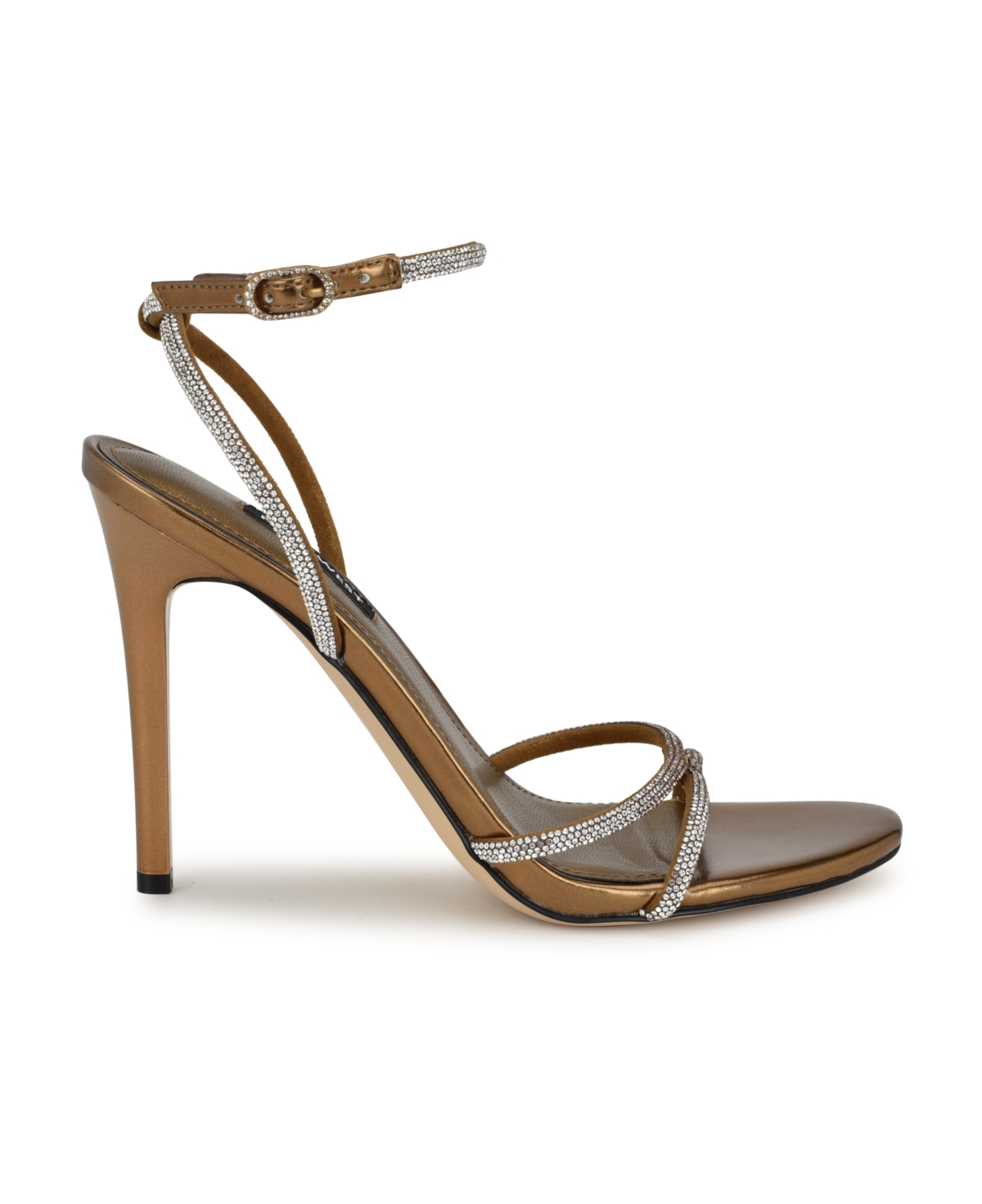 Nine West Women's Missey Open Toe Stiletto Heel Dress Sandals