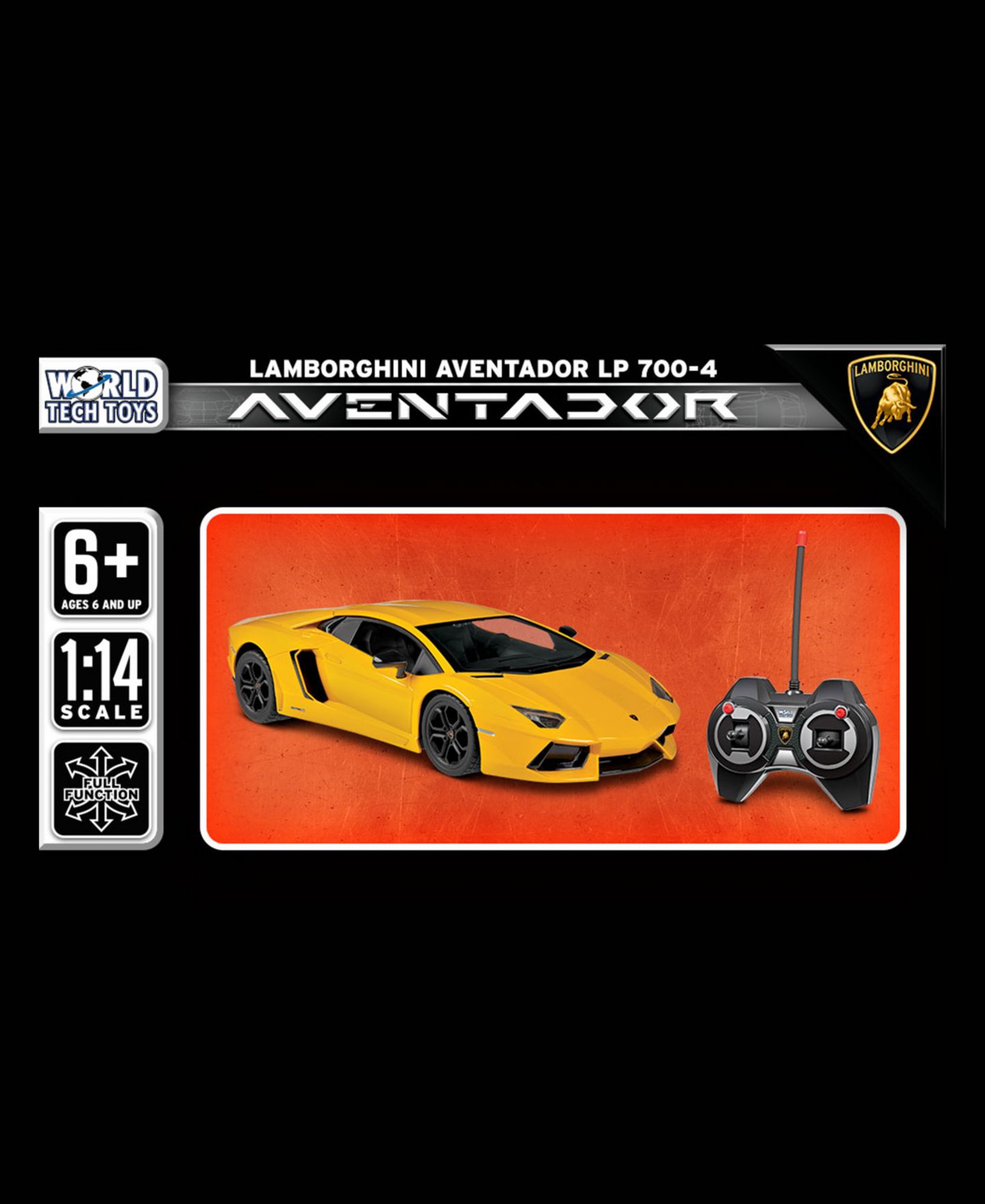 Детская игрушка World Tech Toys 1:14 Scale Lamborghini Aventador Lp 700-4 Electric RC Car, цвет: Разноцветный — фото 8