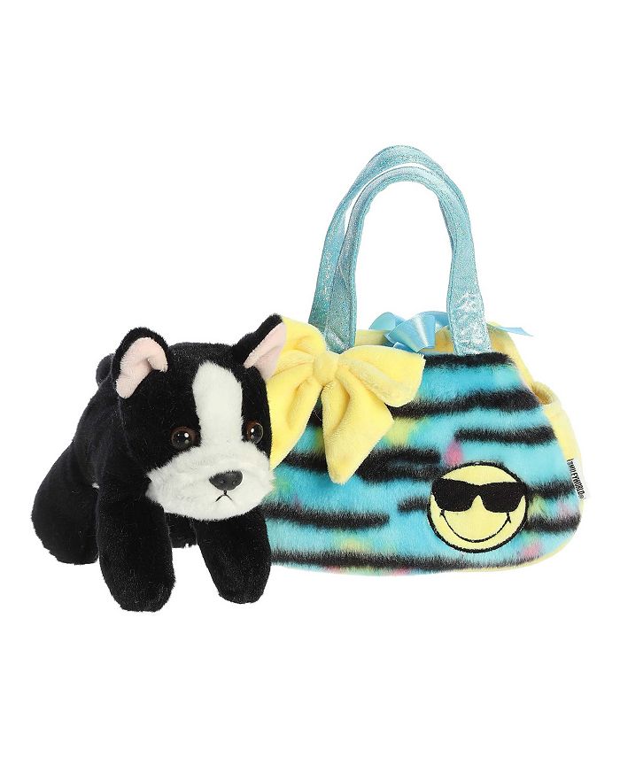 Aurora Small Fancy Pals Shades SMILEYWORLD Vibrant Plush Toy Black 8" - Macy's