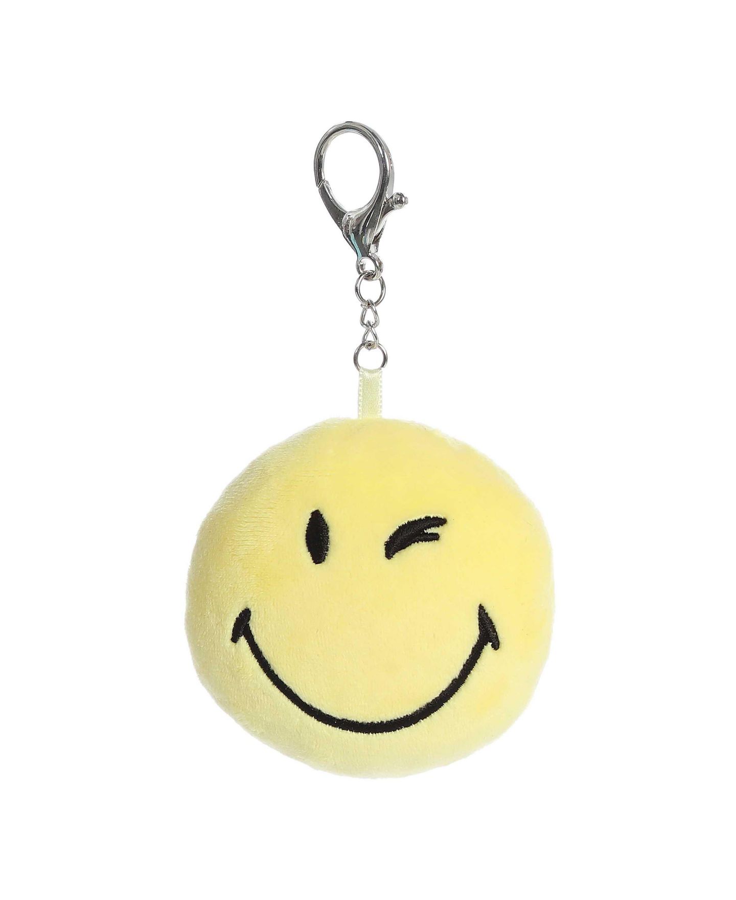 Детский брелок Aurora SmileyWorld Wink Clip-On 3.5" Plush Keychain — фото 2