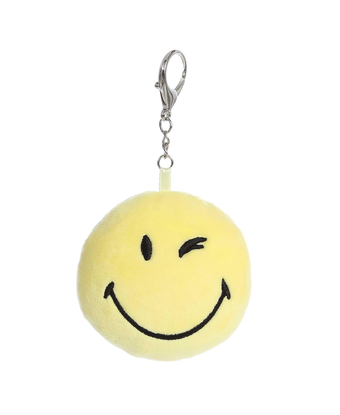 Детский брелок Aurora SmileyWorld Wink Clip-On 3.5" Plush Keychain — фото 1