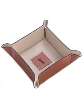 Saddle Brown Leather Snap Valet - I 56$