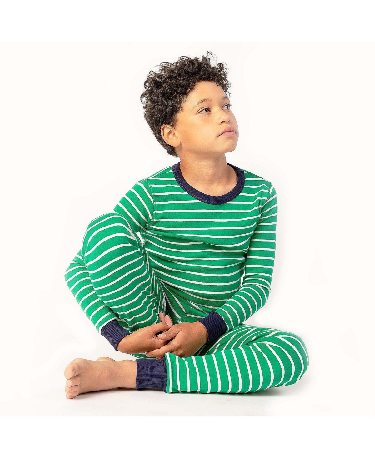 Mightly Kids Kids' Fair Trade 100% Organic Cotton Tight Fit Pajamas, 2-Piece Set