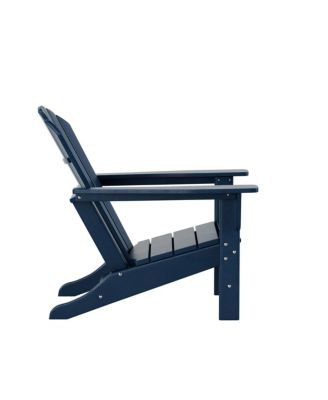 Outdoor Adirondack Chair with Round Side Table