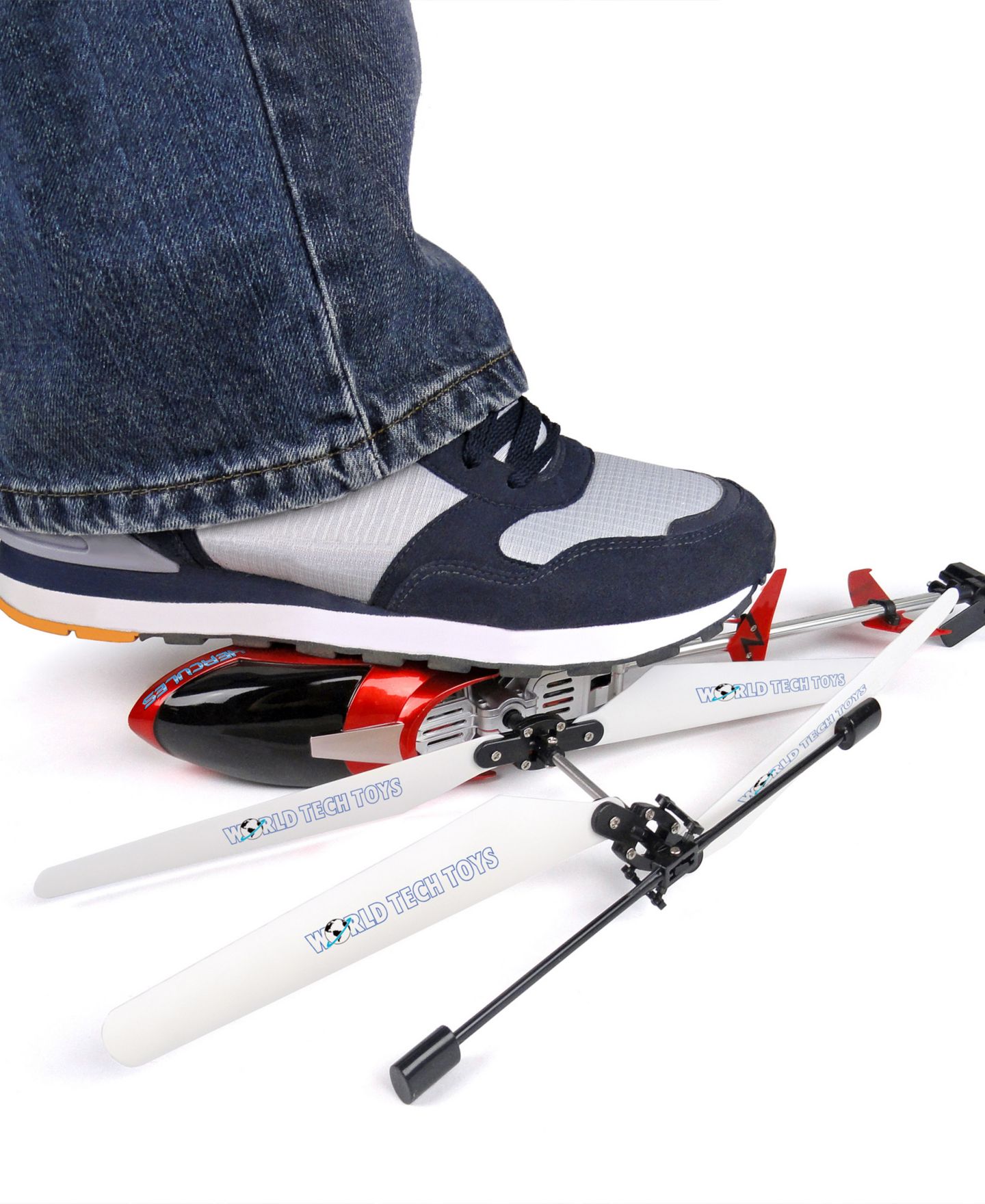 Детская игрушка World Tech Toys Hercules Gyro Unbreakable Remote Control Helicopter, цвет: Разноцветный — фото 8