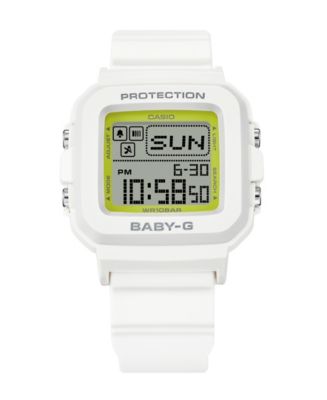 G-Shock G-Shock Women's Digital White Resin Watch, 39mm