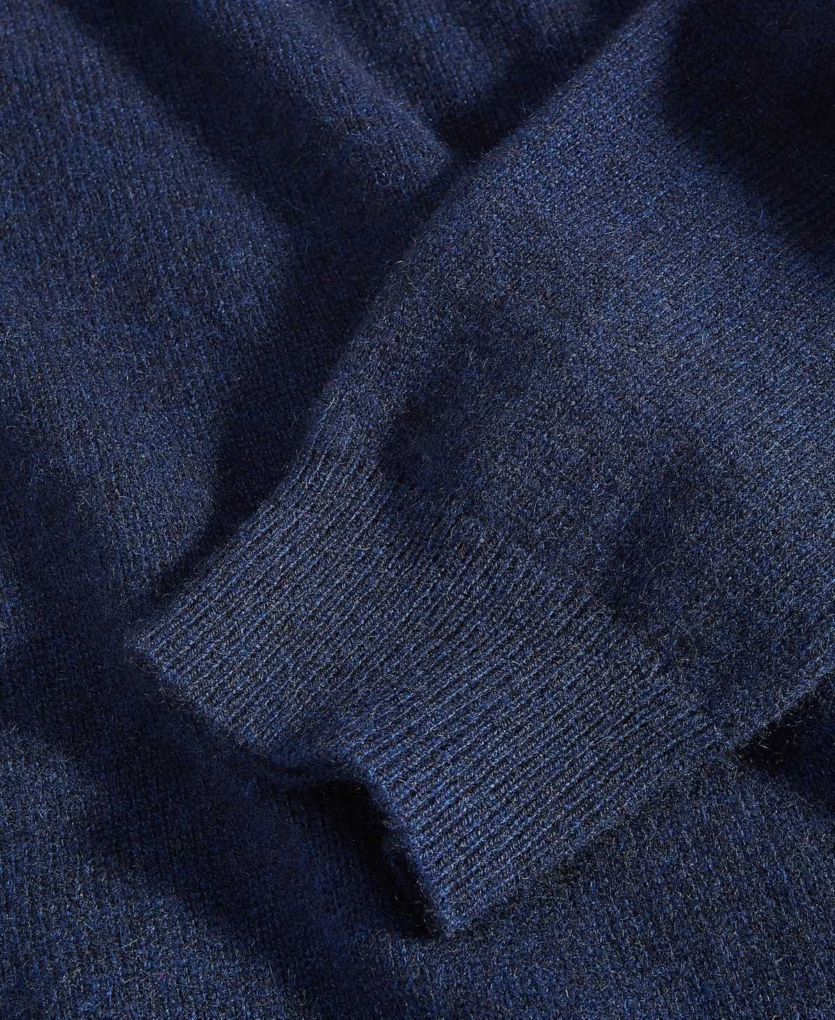 Charter Club 100% Cashmere Women's Petite Long-sleeve Crewneck Sweater, Created For Macy's In Admiral Navy