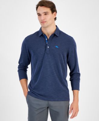 Men's Golden Sands Long-Sleeve Polo Shirt
