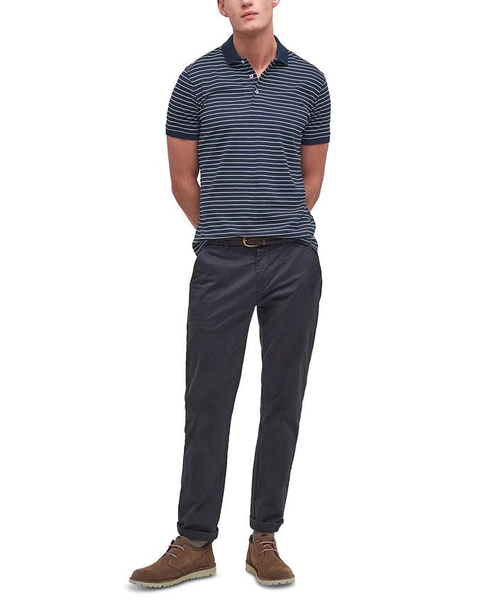Patagonia 52776SP13 Short-Sleeve Striped Polo Shirt, Men's Size XL (approx.) cotton navy blue type Vintage Second Hand main image 0