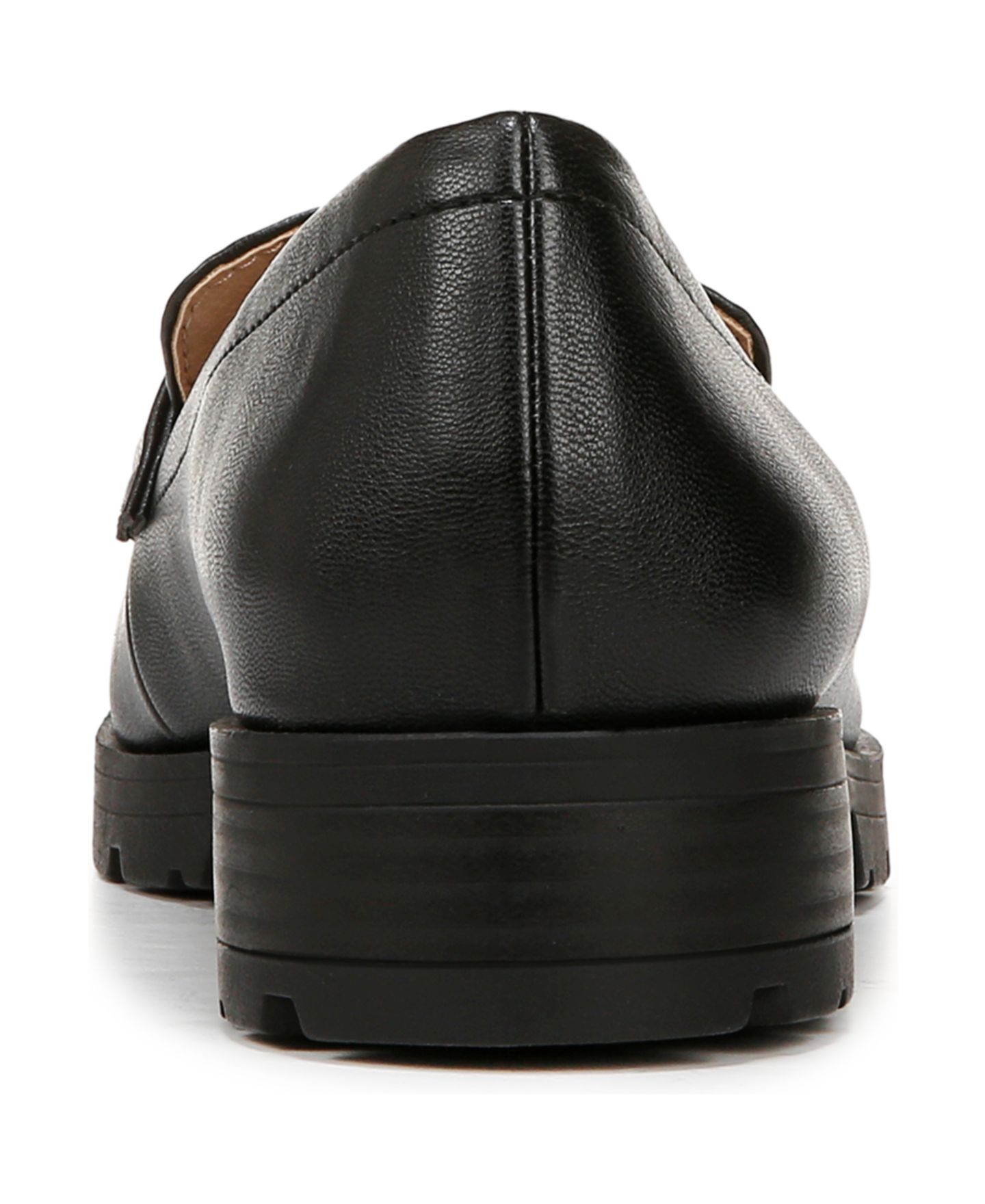Женские туфли LifeStride London 2 Chain Detail Lug Sole, цвет: Чёрная искусственная кожа — фото 3