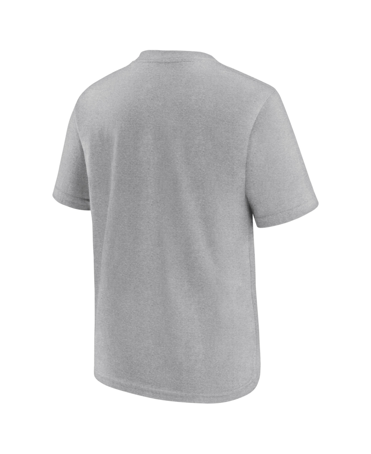 Fanatics Big Boys And Girls Heather Gray Dallas Mavericks 2024 Western Conference Champions Locker Room T-shi In Gray