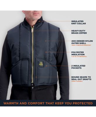 Men's Iron-Tuff Vest - Extreme Cold Protection, Water-Repellent, Wind-Tight, Durable Workwear