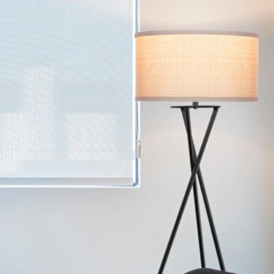 Jaxon 60" LED Contempoary Tripod Floor Lamp with Drum Shade