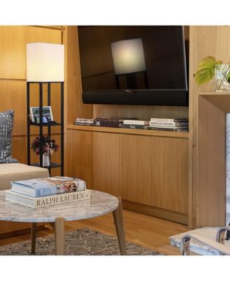 Maxwell 63" LED Shelf Lamp with USB Port and Power Outlet