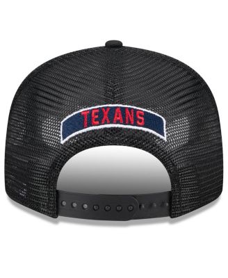 Men's Black Houston Texans Shade 9FIFTY Trucker Snapback Hat