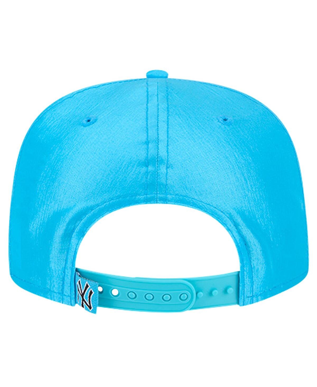 New Era Men's Blue New York Yankees Neon Golfer Snapback Hat In Blue