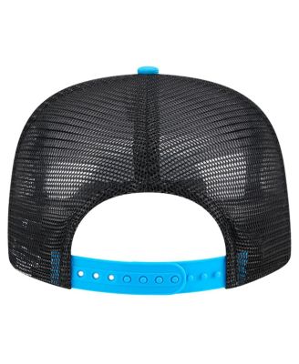 Men's Black Charlotte FC Throwback Golfer Snapback Hat