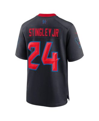 Men's Derek Stingley Jr. Navy Houston Texans 2nd Alternate Game Jersey