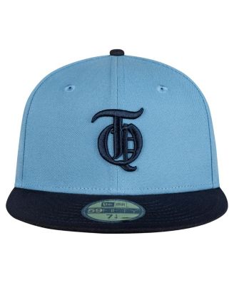 Men's Light Blue/Navy Tigres de Quintana Roo Mexico League On Field 59FIFTY Fitted Hat