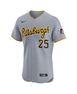 Men's Adam LaRoche Gray Pittsburgh Pirates Road Elite Player Jersey