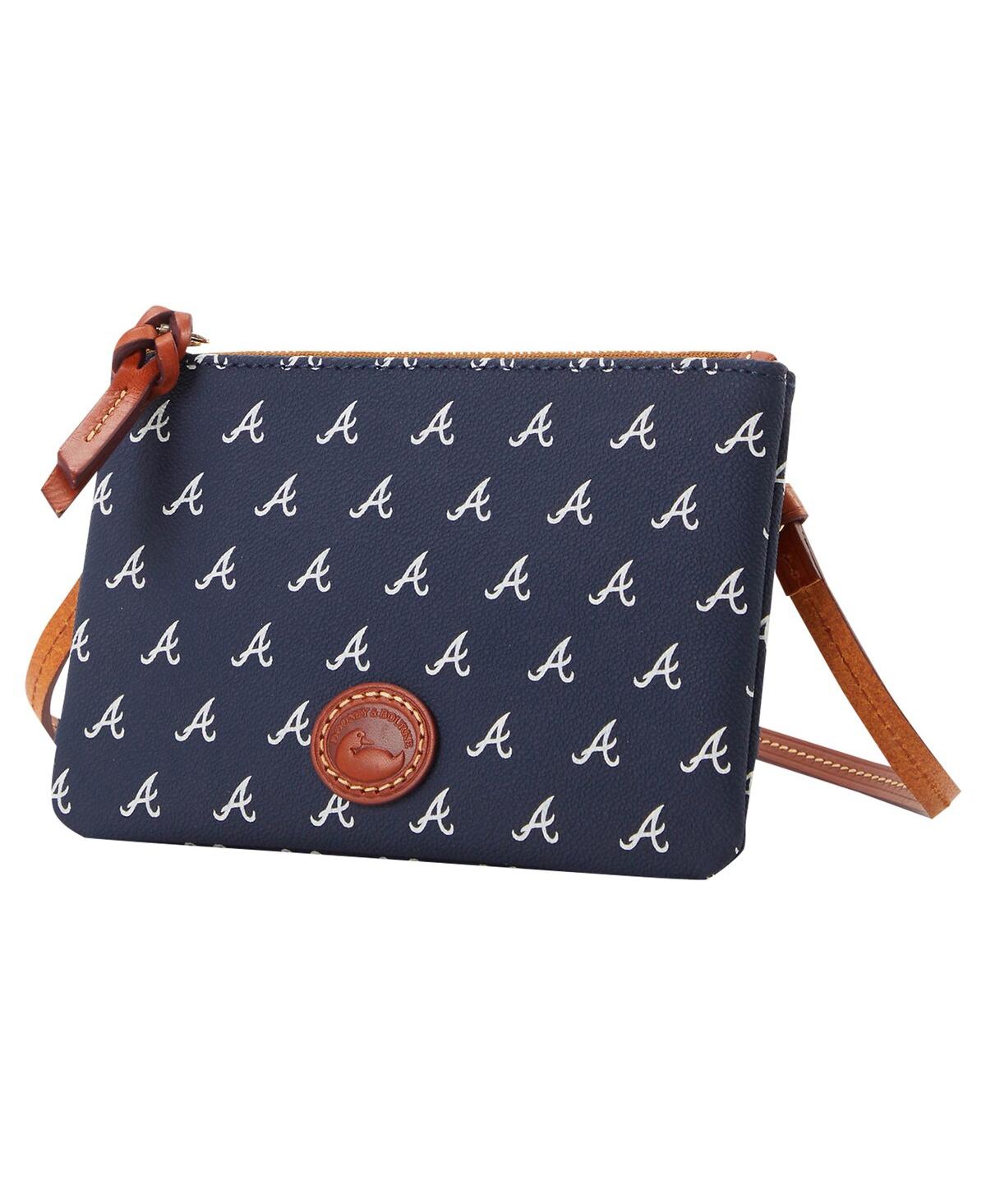 Dooney & Bourke Atlanta Braves Top Zip Crossbody Purse In No Color
