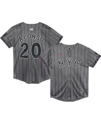 Nike Preschool Pete Alonso Graphite New York Mets 2024 City