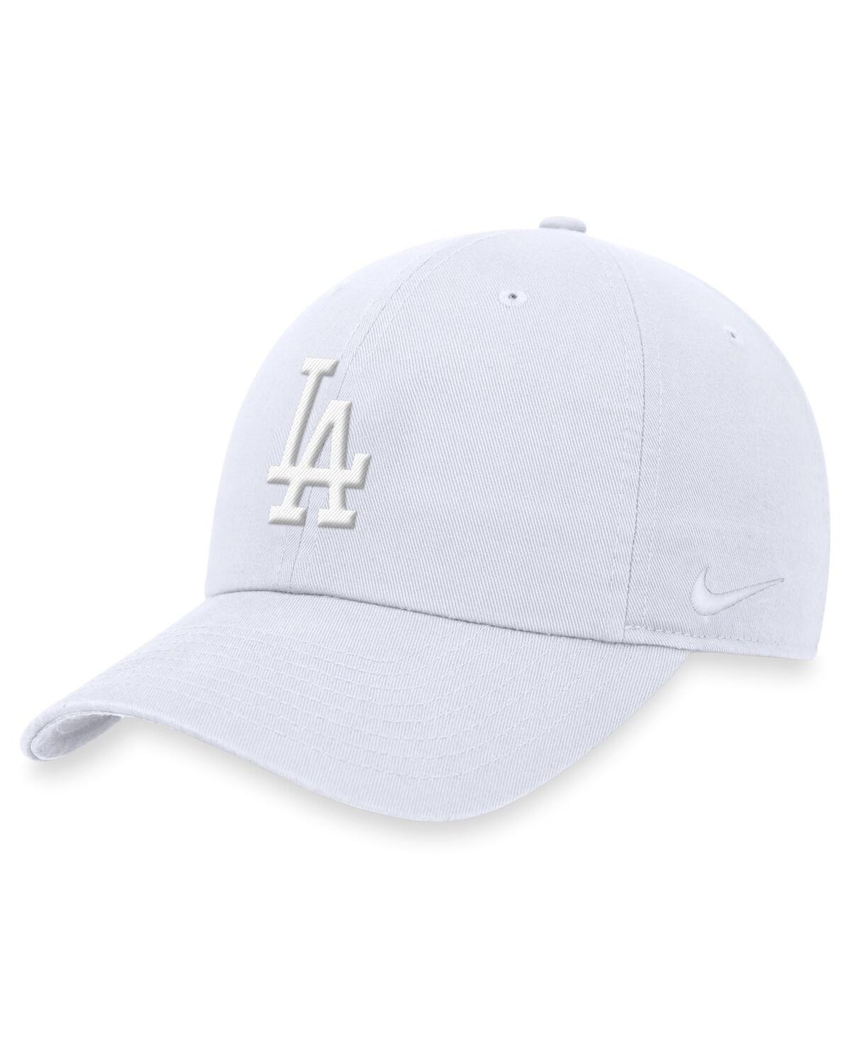 Nike Men's White Los Angeles Dodgers Club Adjustable Hat